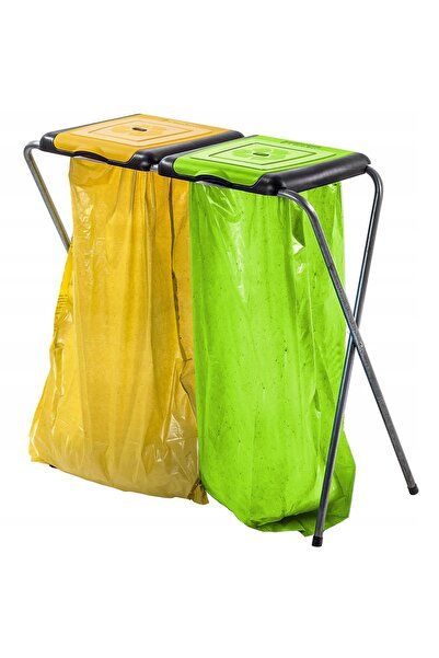 KADAX Stand for Waste Sorting 2 Positions 120L Bag Waste Bin