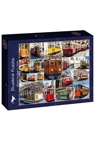 Bluebird Παζλ 1500 κομμάτια - Γύρω από τον κόσμο με τραμ (Bluebird-Puzzle-F-9...