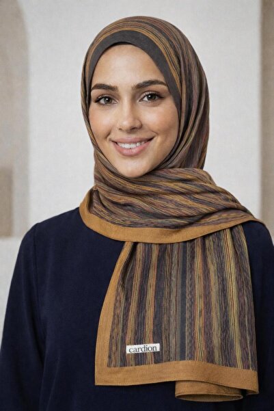 Cardion Pamuk Svila Šal - 70 X 180 - 06303-12