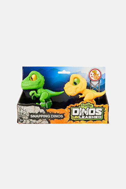 Funville 2 Pcs Dinos Unleashed Snapping Dinos