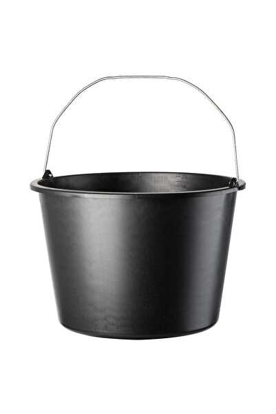KADAX Găleată de construcții 20L, mortar negru puternic pentru grădinărit din...