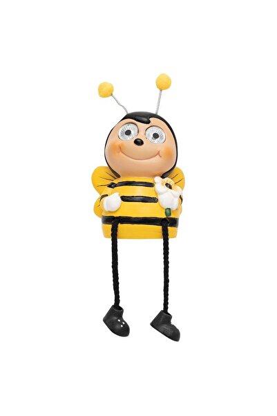 OEM Lampă solară de grădină, figurină albină, senzor de amurg, 2 LED-uri alb ...