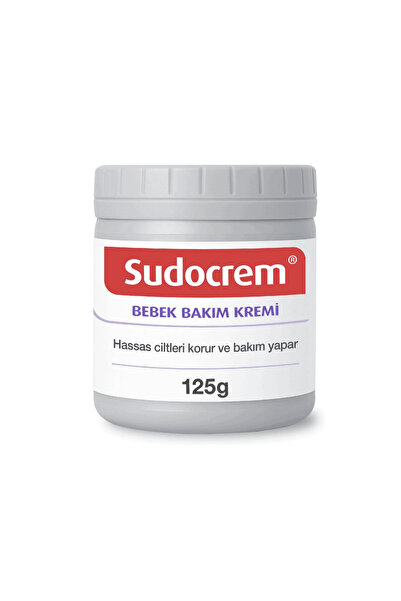 4K TEKSTİL Sudocrem Travel Size Baby Rash Cream 125 Gr