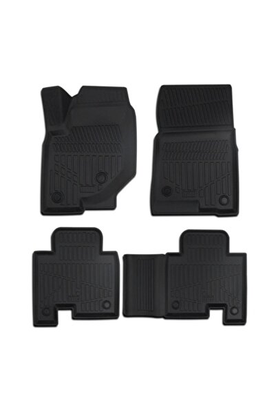 DELUXETUNING Set covorașe auto din cauciuc pentru Ssangyong Musso 2018-2025, ...