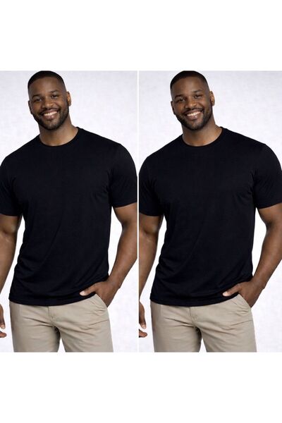 w white stars sports & wear 2 Pieces Crew Neck Relaxed Fit Oversized T-Shirt