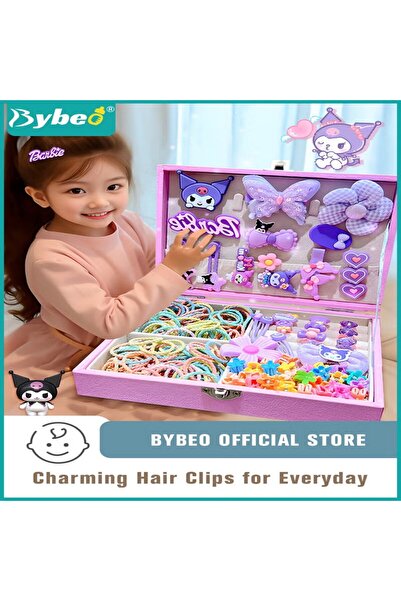 BYBEO 156PCS Hair Accessories Set, Girls Hair Dress Up Kit with Jewelry Box, ...