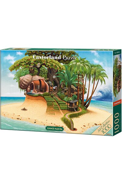 Castorland Puzzle 1000 piese - Art Collection - Summer Madeira (Castorland-10...
