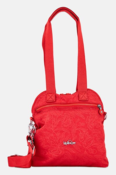Kipling Women Floral Print Cross Body Bag, Coral
