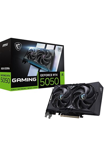 MSI GEFORCE RTX 5050 8G GAMING - GDDR6 128B DX12 PCIE 5.0 X16 (3XDP 1XHDMI)
