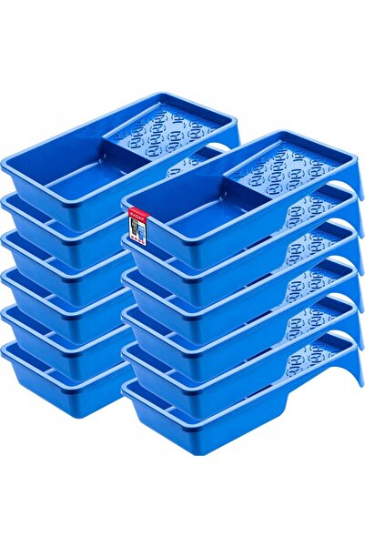 KADAX Tavă mare de vopsea 155x295 mm pentru rola de vopsea, set 12 buc.