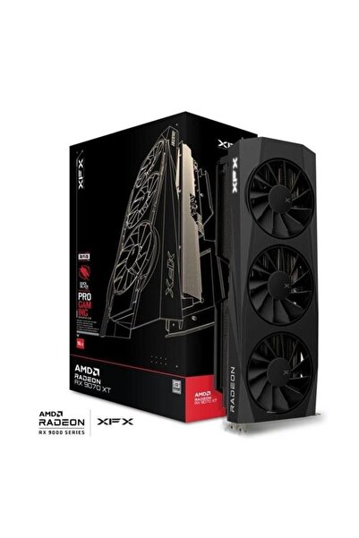 XFX 16GB RX9070XT QUICKSILVER RX-97TQICKB9 GDDR6 256Bit PCIE 5.0