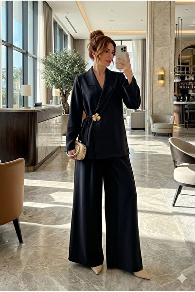 NERM KADIN TAKIM ELBİSE YANDAN BAĞLAMALI