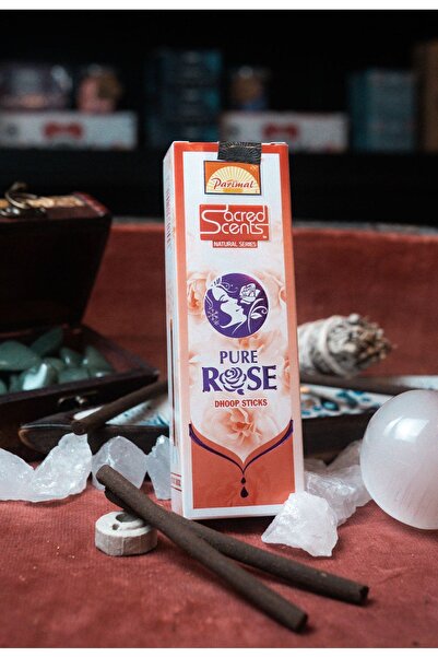 Namaruna Bețișoare parfumate Dhoop Parimal „Trandafir pur” - Trandafir - 50 g
