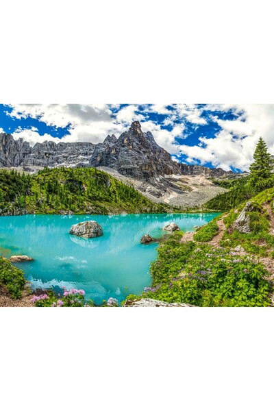 Castorland Puzzle 2000 pieces - Lake Sorapis, Alps, Italy (Castorland-201006)