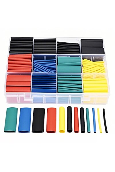 kashemano Set de 530 de tuburi termocontractabile, kashemano, multicolore