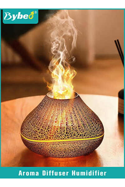 BYBEO جهاز ترطيب ونشر الروائح العطرية، جهاز ترطيب هواء مطوّر بتقنية الموجات ف...