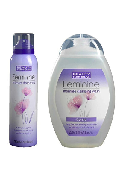 BEAUTY FORMULAS Özel Bölge Feminine Intim Hygiene Care Product Set