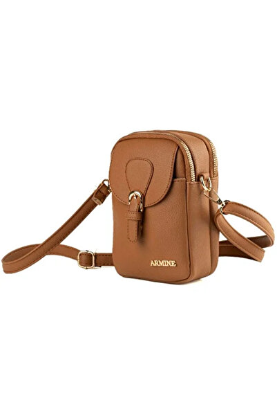 Armine Women's Shoulder Bag with Shoulder Strap Bag 406 Taba Pia