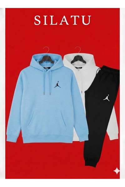 SILATU 3-Piece Hooded Sweat Track Suit