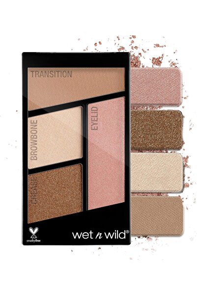 WET N WİLD Color Icon Eyeshadow Quad ~ Walking on Eggshells 340B
