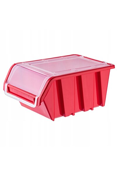 KADAX Organizator de containere pentru depozitare, tavă de atelier, plastic, ...