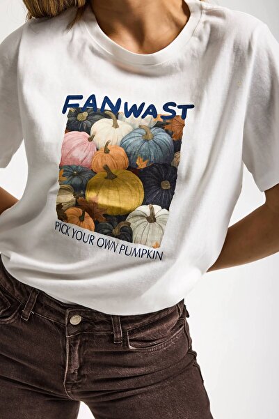 it's basic Ženske bele w5 specijalne Štampano dizajn Oversize kroj T-shirt