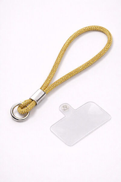 Case collection مرصّع بالأحجار حزام هاتف لامع فاخر وبراق، حزام معصم صغير للاس...