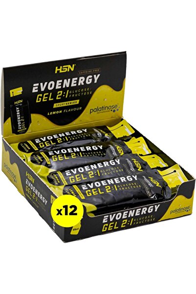 Hsn Evonergy Caffeine Free Gel | Lemon - Box of 12 Units of 55ml