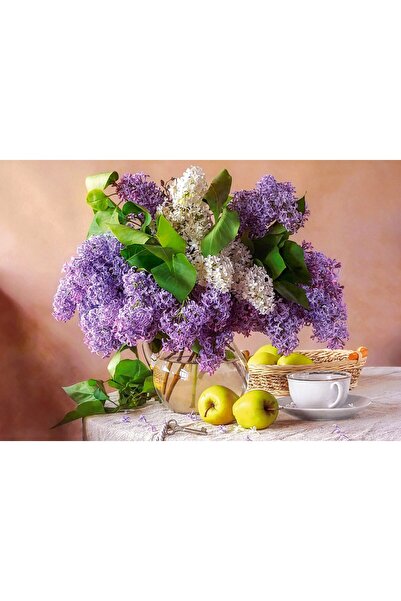 Castorland Puzzle 500 pieces - Lilac Still Life (Castorland-54091)
