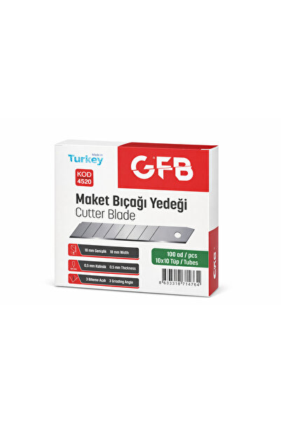 Aren ARENTEKNİK GFB MAKET BIÇAĞI UCU 100 Ad
