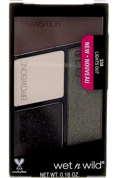 WET N WİLD Color Icon EyeShadow Quad 338 Lights Out