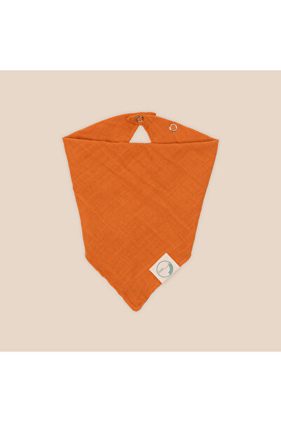 Bestyle Muslin Fabric Patternless Baby Scarf Cinnamon