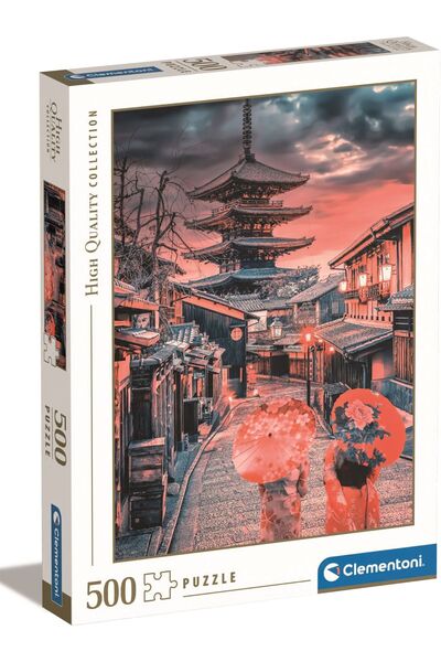 CLEMENTONI Παζλ 500 κομμάτια - Βράδυ στο Κιότο (Clementoni-35599)