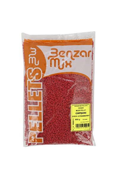 Benzar Mix Micropelete Feeder Benzar Mix, 800g, capsuni, 3.5mm