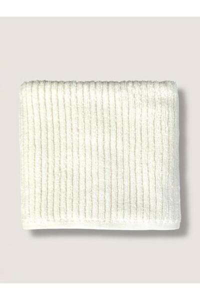 NHR 100% Cotton Face Towel 50X90 cm – Ecru, Soft and Highly Absorbent