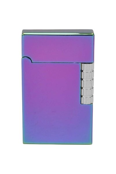 Als Dupont Tarzı Metal Gazlı Çakmak – Gökkuşağı Fade Renk, Bukalemun Kaplama,...