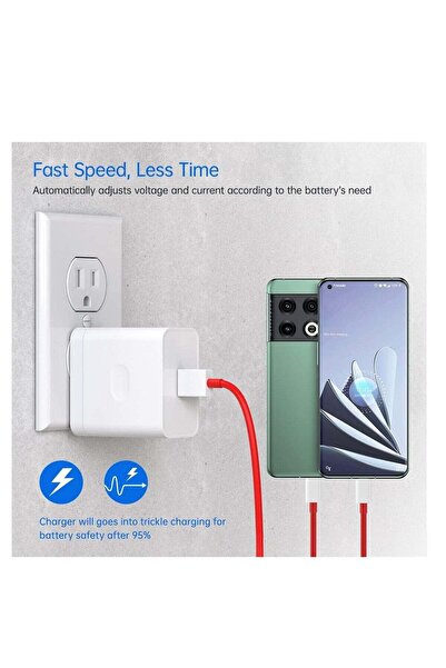 Generic 80W SUPERVOOC Charger Compatible with Oppo/Oneplus/Realme