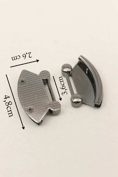 ERDAL DERİCİLİK Μεταλλικό αξεσουάρ Τσάντα 2 τεμάχια