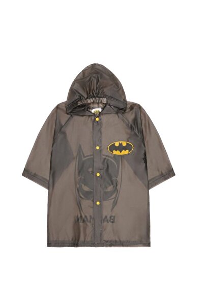Batman Rain Poncho, PVC, Batman, Black