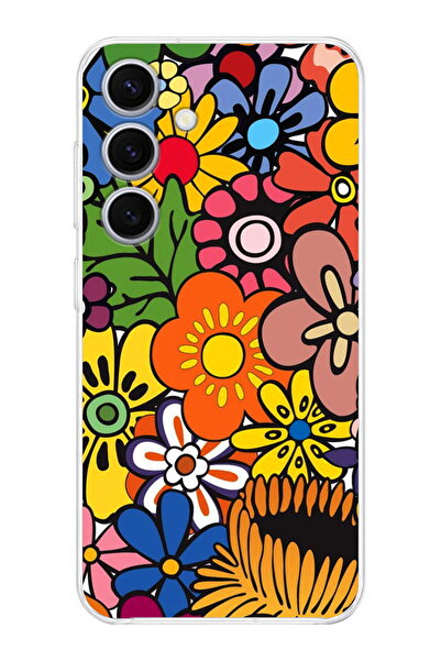 PrintiFy Retro Color 2 Camera Protected Transparent Case Compatible with Sams...