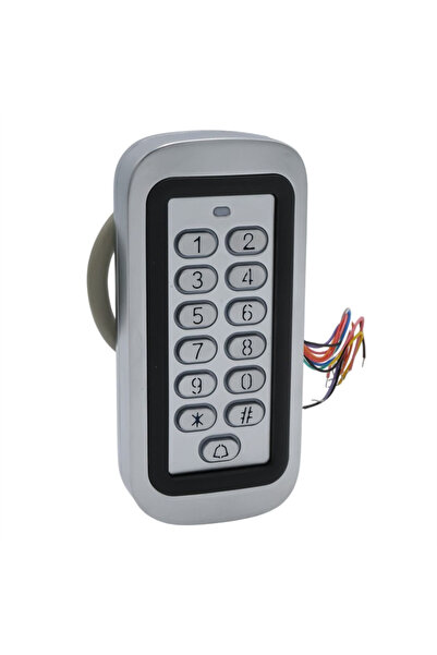 NOVACOM Nc-Mswp25 Ip68 Cryptographic Rfid Card and Password Door Lock Metal C...