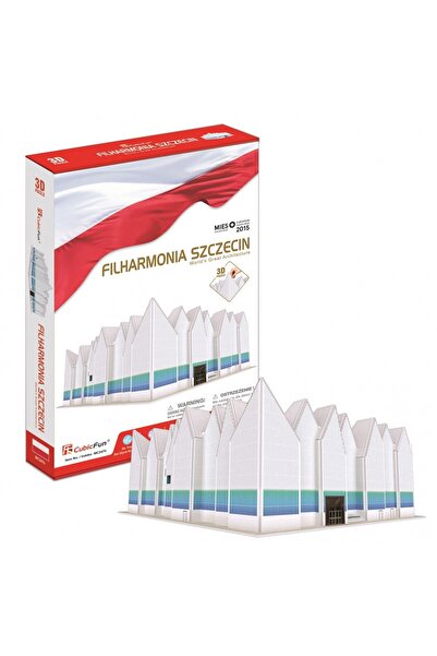 Cubic Fun Puzzle 3D - Szczecin Philharmonic, 98 piese (Cubic-Fun-MC247h)