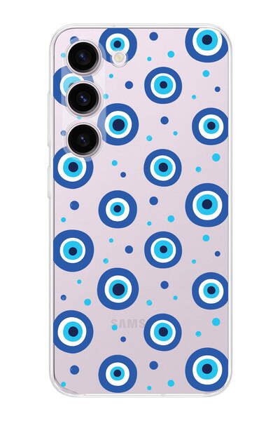 PrintiFy 1mm Slim Fit Nazar Boncuğu 1 Printed Transparent Case Compatible wit...