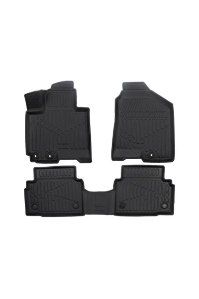 DELUXETUNING Set covorașe de cauciuc pentru interior Hyundai IX 35 2010-2015