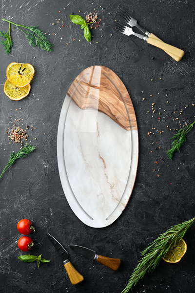 Decorita Γυάλινη πιατέλα - Τυρί - Πιατέλα παρουσίασης |   Νέξους |   35 εκ. x...