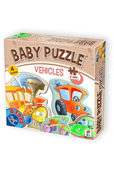 D-Toys Puzzle - Baby Puzzle, 2/3/4 piese (Dtoys-71279-BP-01)