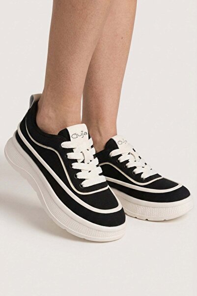 Guja Leona Imported Special Series Comfort Women's Sneakers Black