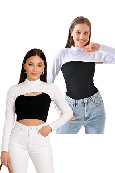 ALDAIYR 2 Pcs Neck Collar Sleeves for Islamic Clothing