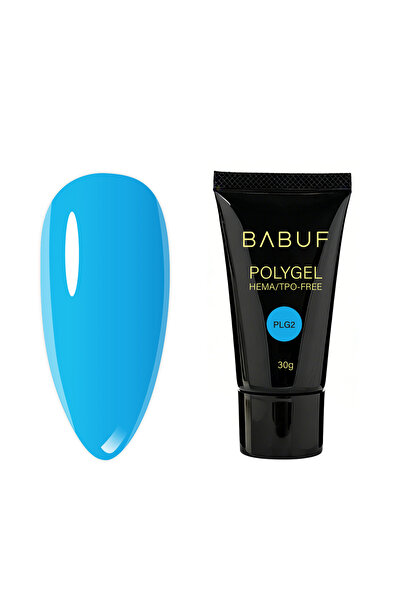 BABUF PolyGel Builder PLG – Building Gel for Nail Extensions, High Control, 30g