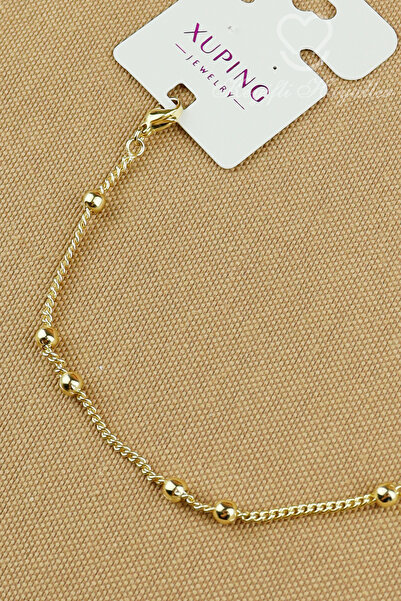 Keyifli Hayaller Xuping Bileklik - Vip Xuping Kalp Uçlu Dorika Boncuklu Zinci...